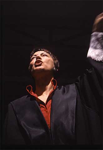 María Luisa Borruel, que interpreta los seis monólogos de 'Tejas Verdes'.