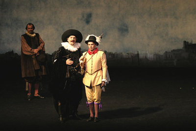 Una escena de  El mentiroso,  de Corneille, por la Comédie-Française.