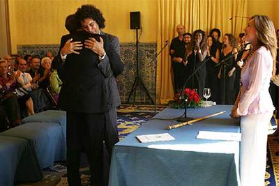 EL CONCEJAL PEDRO ZEROLO SE CASA CON SU NOVIO