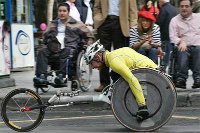 Medio maratón sobre ruedas