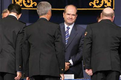 Condecoraciones en el Día de la Policía