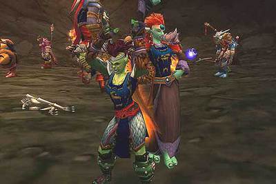 Escena de  World of warcraft. 