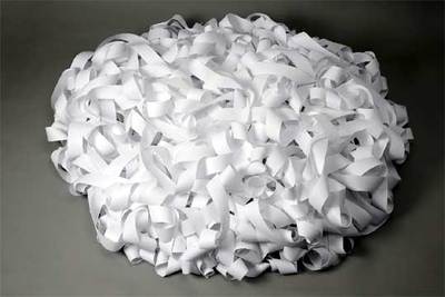  Sin título  (1977), obra de la colección particular de la artista Esther Ferrer.