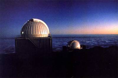 Observatorio de Roque de los Muchachos en la isla de La Palma.