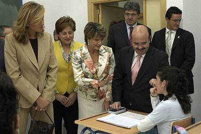 La infanta Cristina inaugura el instituto La Pandera en Jaén