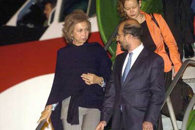 Doña Sofía visita Guatemala