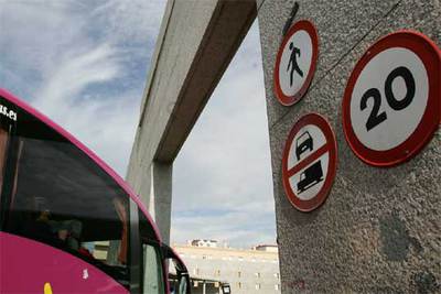 Reparación en la estación cordobesa de autobuses