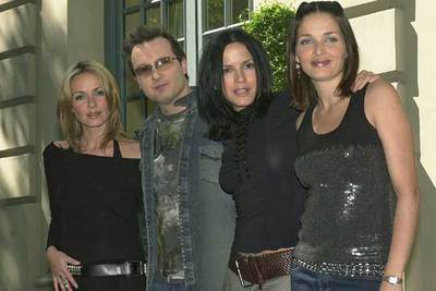 De izquierda a derecha, Caroline, Jim, Andrea y Sharon, los cuatro hermanos compenentes de rnThe Corrs, en Madrid