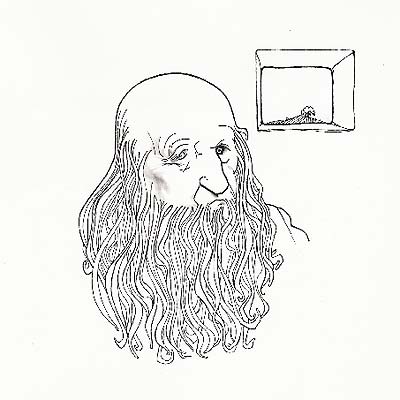 Leonardo da Vinci (1452-1519) visto por Loredano.