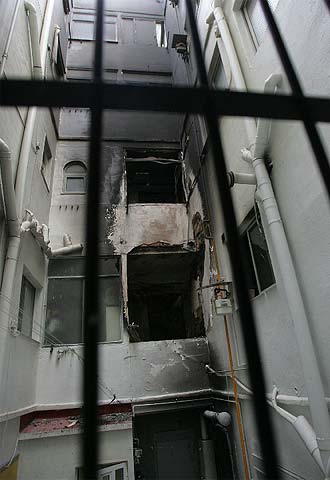 Cinco viviendas afectadas por un incendio en Valencia