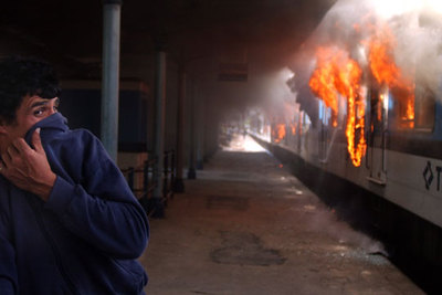 CAOS EN UNA ESTACIÓN DE BUENOS AIRES
