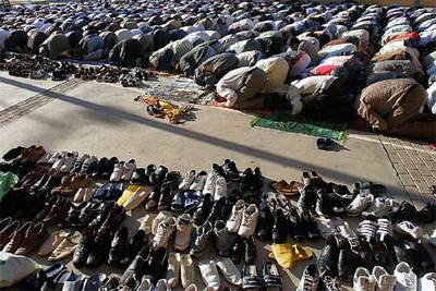 Los musulmanes de El Ejido despiden el Ramadán