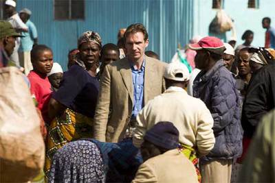 Ralph Fiennes, en una imagen de  El jardinero fiel .