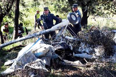 Fallece el piloto de un ultraligero al estrellarse en Barcelona