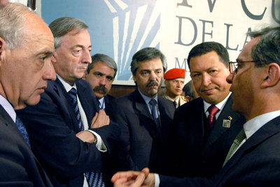 Dirigentes latinoamericanos, en la Cumbre de las Américas.