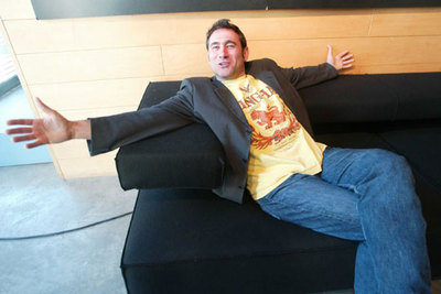 Sergi López, ayer, en Salt (Girona), donde presentó  Non solum. 