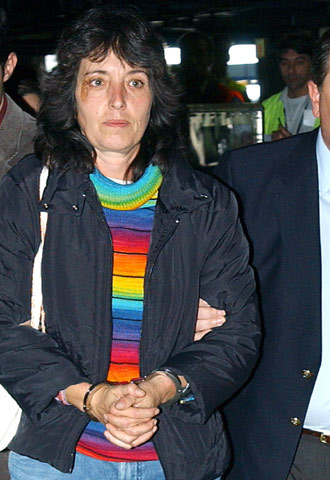 Entregada la antigua representante etarra