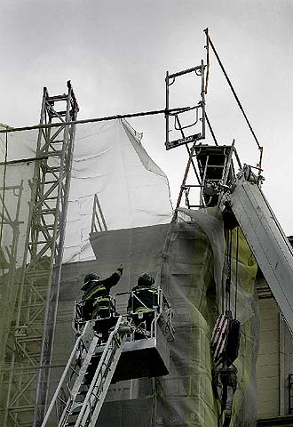 Susto en el centro de Barcelona