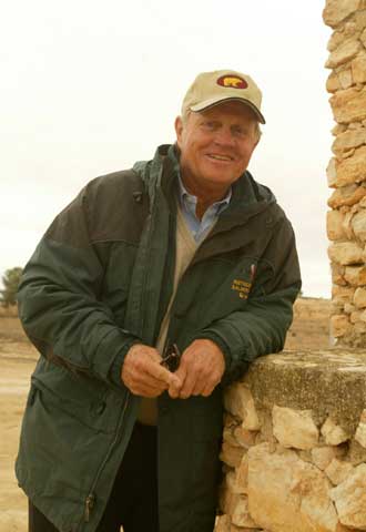 Jack Nicklaus, ayer en Murcia.