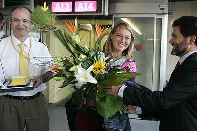 Una holandesa, pasajera cuatro millones en el aeropuerto de Valencia