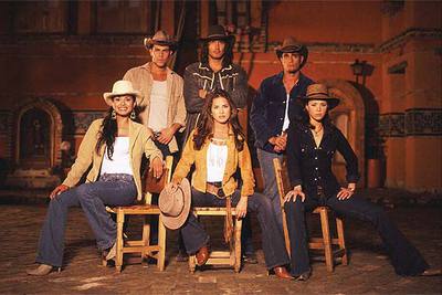 Los actores de la telenovela  Pasión de gavilanes .