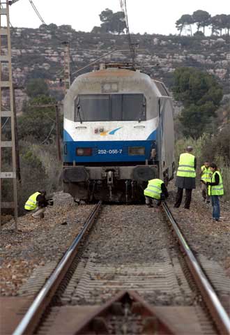Descarrila un tren Altaria en Montblanc