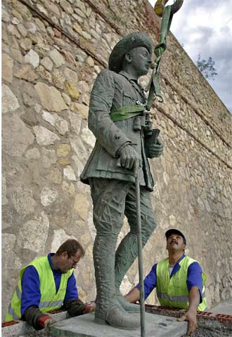 Franco vuelve a las calles de Melilla