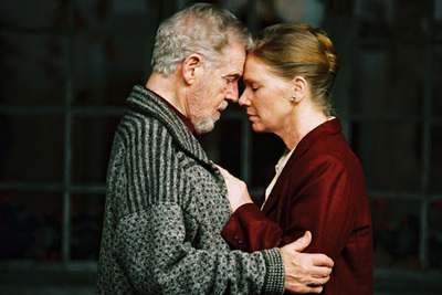 Erland Josephson y Liv Ullman, en una escena de  Saraband .