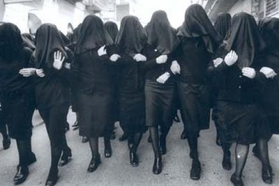 Fotografía titulada  Duelo , de Cristina García Rodero.