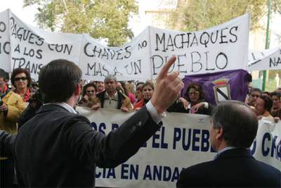 CONCENTRACIÓN ANTE LA CASA ROSA