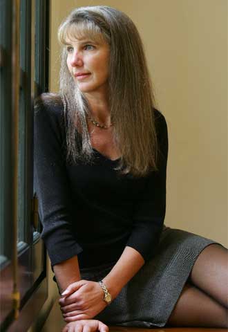 Mary Schweitzer, en la Residencia de Estudiantes (Madrid).