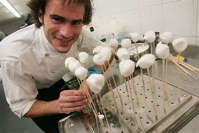 Pirulís de revuelto de hongos