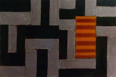 '8.17.93' (1993), de Sean Scully, de la serie 'Para García Lorca'.