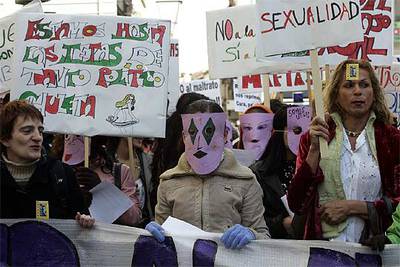 Manifestación de prostitunas
