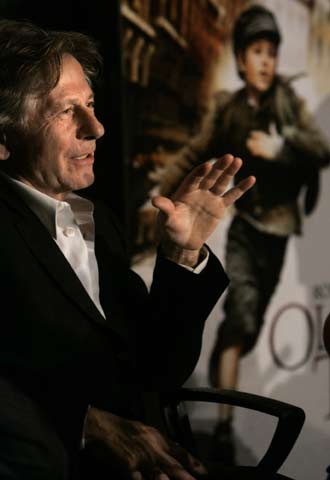 Roman Polanski, durante la presentación en Roma de  Oliver Twist .