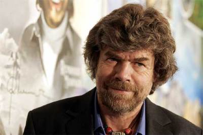 Reinhold Messner, el lunes en Madrid durante la presentación de su libro  Mi vida al límite. 