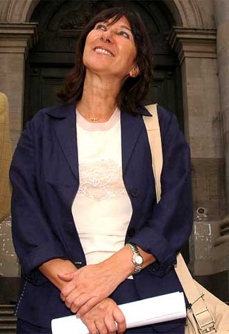 La nueva ministra de Economía, Felisa Miceli, ayer en Buenos Aires.