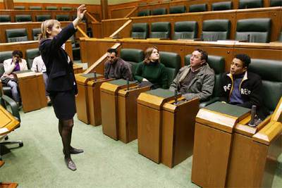 Y la cárcel fue al Parlamento