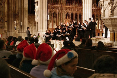 Concierto del  Réquiem  de Tomás Luis de Victoria, en la catedral de San Patricio, de Nueva York.