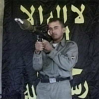 El suicida Lufti Amín abú Sami, en un vídeo difundido por Yihad Islámica.