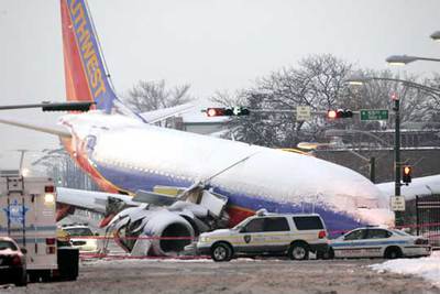 Un avión mata a un niño en una calle de Chicago