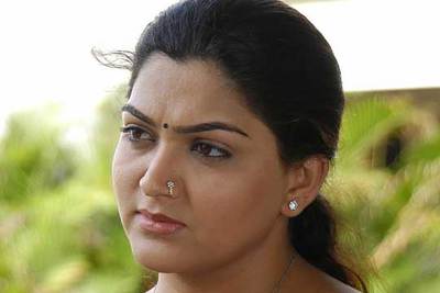 La actriz india Khushboo, durante un rodaje en Chennai (antigua Madrás, India).rn REUTERS