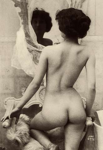  Femme nue de dos  (1890-1902), obra de Cañellas que se encuentra en la Bibliothèque de France.