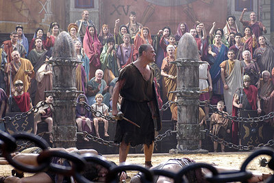 Una de las escenas de la serie dramática  Roma. 