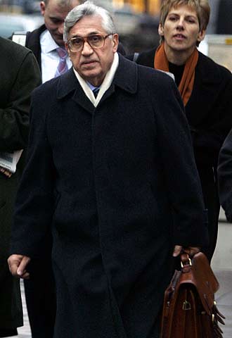 Fazio llega a una reunión del BCE en Francfort, el pasado día 15.