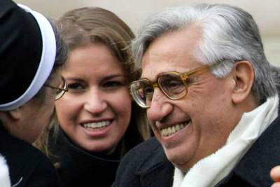 Antonio Fazio, en la audiencia del papa Benedicto XVI