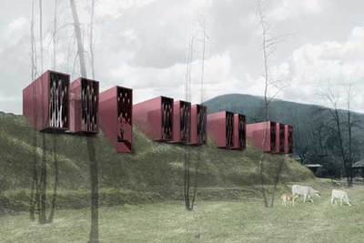  Casa Horitzó  en La Vall de Bianya, Girona, de Rafael Aranda, Carme Pigem y  Ramón Vilalta.