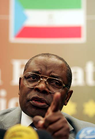 Severo Moto, durante una rueda de prensa en Madrid.