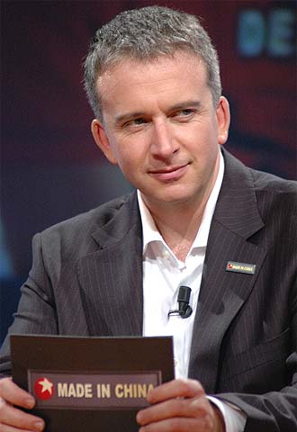 Óscar Terol, responsable del humor de  Made in China .