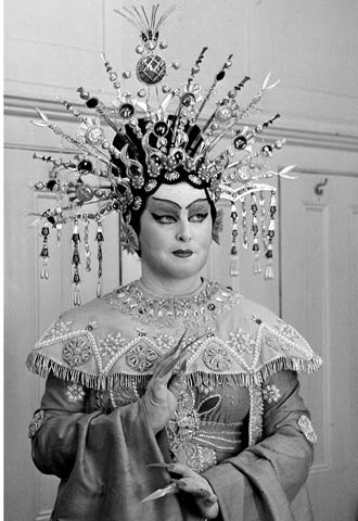Birgit Nilsson, durante una representación de  Turandot,  de Puccini.